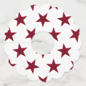 ゴールデンスターパターン7 ワイングラスタグ (裏面)