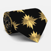 ゴールデンスターブラックタイ ネクタイ (ロール)