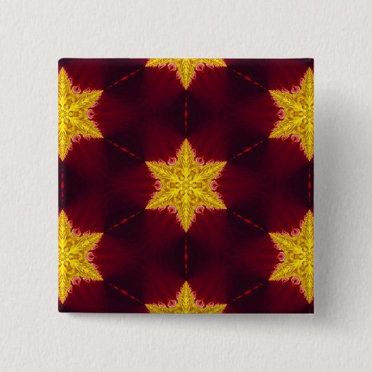 ゴールデンスター 缶バッジ (正面)