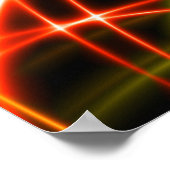 ゴールデンステージライト描写3D ポスター (角)