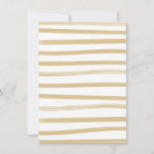 ゴールデンストックザバーカクテルバーカートシャワー 招待状 (裏面)