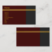 ゴールデンストライプズの名刺 名刺 (正面/裏面)