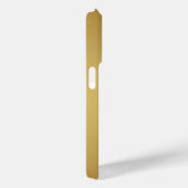 ゴールデンストライプズブラックトレブルクレフ、 音符記号ミュージックノート Case-Mate iPhoneケース (裏面 / 右)