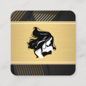 ゴールデンストライプ | ウォメンズ美しい 予約カード (正面)