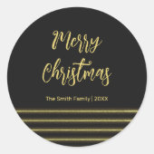 ゴールデンストライプ ラウンドシール (正面)