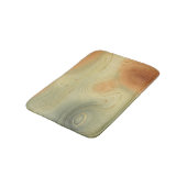 ゴールデンストラタ |ピーチ焦げオレンジ緑の瑪瑙 バスマット (アングル)