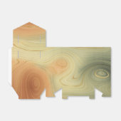 ゴールデンストラタ |ピーチ焦げオレンジ緑の瑪瑙 フェイバーボックス (折り畳みなし)