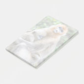 ゴールデンスナブ鼻のサルとベビー ポストイット (アングル)