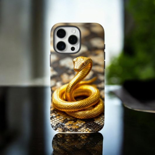 ゴールデンスネークスケール Case-Mate iPhoneケース