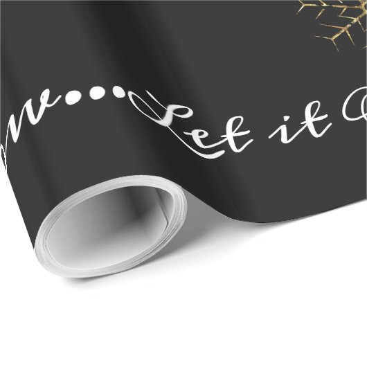 ゴールデンスノウ財宝クリスマスナイト ラッピングペーパー (ロールコーナー)