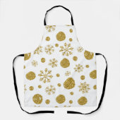 ゴールデンスノーフレーク1 エプロン (正面)