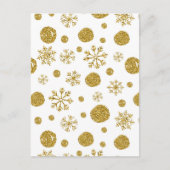 ゴールデンスノーフレーク1 シーズンポストカード (正面)