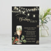 ゴールデンスノーフレーク チャンピエングラスのクリスマスパーティ 招待状 (スタンド正面)