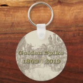 ゴールデンスパイクトランコンチネンタルレイルセッセンセント キーホルダー (正面)