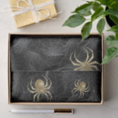 ゴールデンスパイダズオンブラックティッシュペーパー 薄葉紙 (ギフト)