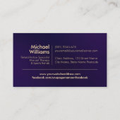 ゴールデンスパインツリー 名刺 (裏面)