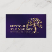 ゴールデンスパインツリー 名刺 (正面)