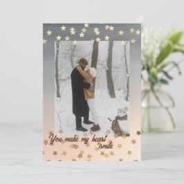 ゴールデンスモダンターズ写真ホリデーカード 案内状