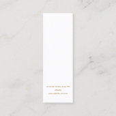 ゴールデンスワッシュ2ロゴイヤリングディスプレイ スキニー名刺 (裏面)