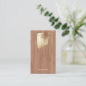 ゴールデンスワッシュ3ロゴイヤリングディスプレイ 名刺 (スタンド正面)