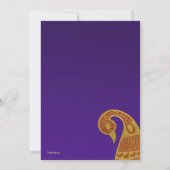 ゴールデンスワン ウェディング招待状 招待状 (裏面)