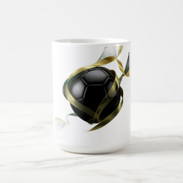ゴールデンスワールサッカー・フットボール コーヒーマグカップ