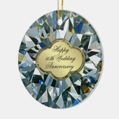 ゴールデンズ結婚アニバーサリーオーナメント セラミックオーナメント (左)