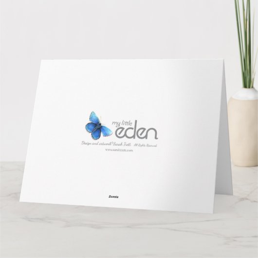 ゴールデンズ結婚アニバーサリー過去プレゼント写真カード カード (裏面)