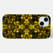 ゴールデンセイクリッドエナジーフラクタルアート Case-Mate iPhoneケース (裏面 (横))