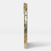 ゴールデンセラフ – 天使の光と恵み iPhoneケース (左側面)