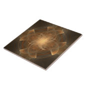 ゴールデンセリッククロスパターンセラミックタイル タイル (側面)