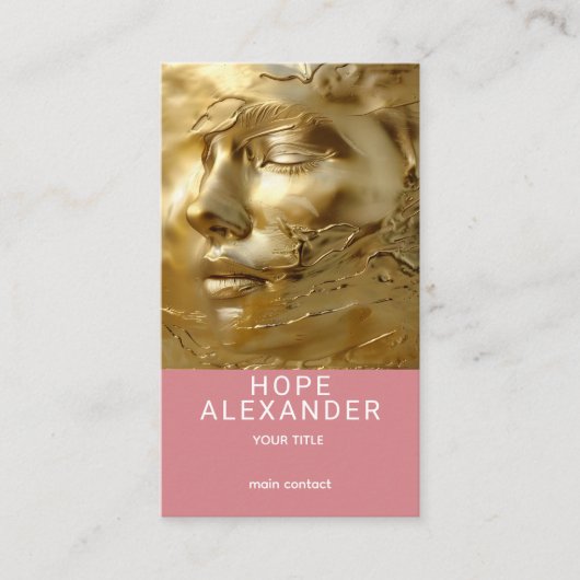 ゴールデンセレニティ 名刺 (正面)