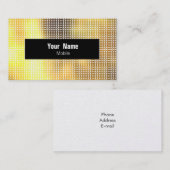 ゴールデンセーキン 名刺 (正面/裏面)