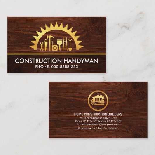 ゴールデンソー用手利具材 名刺 (正面/裏面)