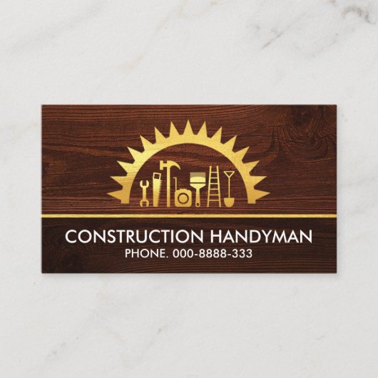 ゴールデンソー用手利具材 名刺 (正面)