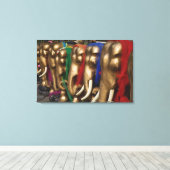 ゴールデンゾウ キャンバスプリント (インサイチュ (ウッドフロア))