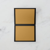 ゴールデンタイガーありがとうノートカード ノートカード (内部)