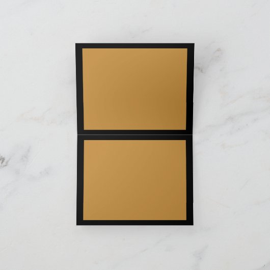 ゴールデンタイガーありがとうノートカード ノートカード (内部)