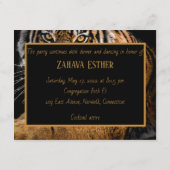 ゴールデンタイガーエンクロージャカード エンクロージャーカード (裏面)