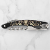 ゴールデンタイガーヘッド ソムリエナイフ (裏面)