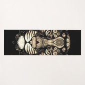 ゴールデンタイガーヘッド ヨガマット (正面(横))