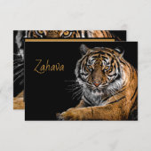 ゴールデンタイガー対応カード 出欠カード (正面/裏面)