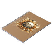 ゴールデンタイポグラフィ2025年おめでとう ノートブック (左側)