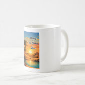 ゴールデンタイムの砂漠の夕日美学 コーヒーマグカップ (正面右)