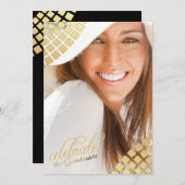 ゴールデンタイルフォト招待状 招待状 (正面/裏面)