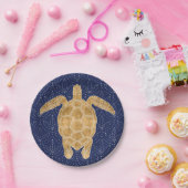 ゴールデンタートル ペーパープレート (パーティー)