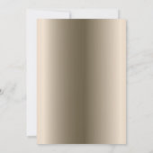 ゴールデンダイアモンドアクセント50誕生祝い 招待状 (裏面)