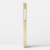 ゴールデンダイヤモンドプレート（名前） Case-Mate iPhoneケース (裏面 / 左)