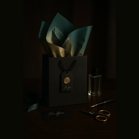 ゴールデンダスクグラデーションきらめく 薄葉紙