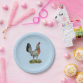 ゴールデンダックウィングヘン ペーパープレート (パーティー)